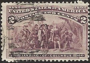 # 231 BROWN VIOLET USED LANDING OF COLUMBUS SCV-0.30