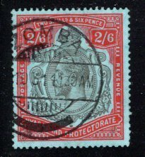 Nyasaland Protectorate #34 VF, Used  CV 19.00   ...  4630022