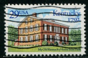 2636 US 29c Kentucky Statehood, used