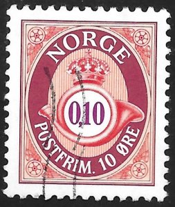 Norway #1141 10o Posthorn