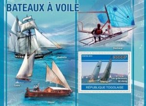 Togo - Sailing Ships -  Stamp S/S - 20H-153