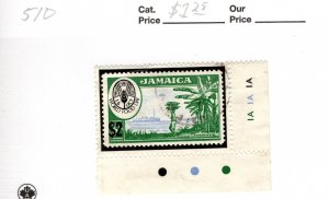 Jamaica #510 Used - Stamp - CAT VALUE $2.25