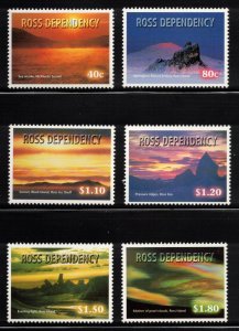 ROSS DEPENDENCY 1999 Night Skies; Scott L55-60, SG 60*65; MNH