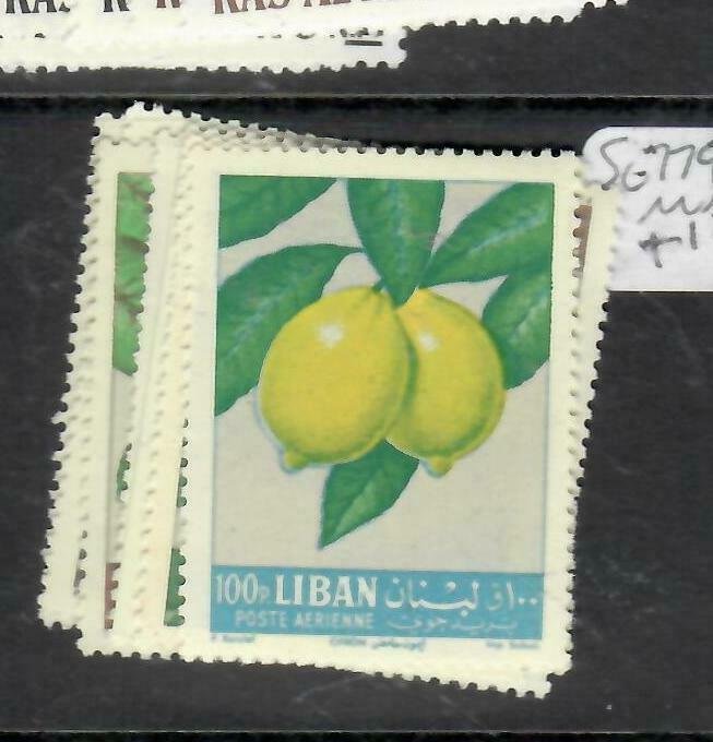 LEBANON  (PP0106BB)  FRUIT  SG 779-806   MNH