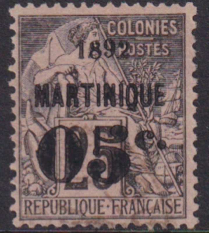 Martinique 1892 SC 29 Used 