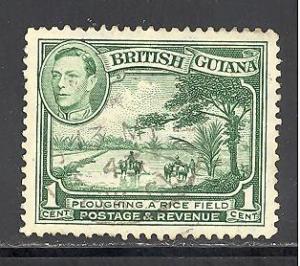 British Guiana Sc # 210 used (DT)
