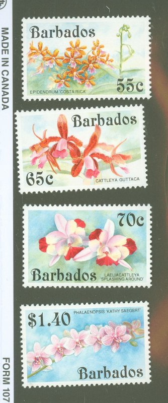 Barbados #826-29  Single (Complete Set)