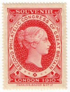 (I.B-CK) Cinderella : 2nd Philatelic Congress (London 1910)