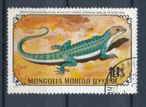 Mongolia 1972 Scott 676 used - 10m, Slow Lizard