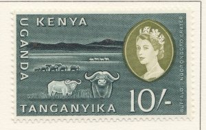 KENYA UGANDA AND TANGANYIKA 1960-62 10s MH* Stamp A30P4F40671-