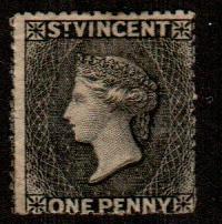 St.Vincent #14A  Mint  Scott $65.00