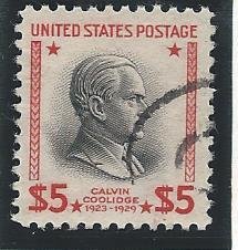 US Cat # 834, C. Coolidge, Used*-