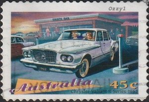 Australia #1586 1997 45c Chrysler Valiant R  USED-Fine-NH.