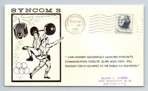 1964 SYNCOM 3 - Comsat to Transmit Tokyo Olympics Via Satellite - F2580