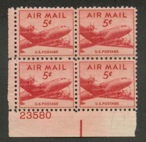 C33 MNH Plate block