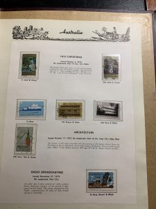 STAMP STATION PERTH Australia #Collection 1928 to Christmas1974 -Used- Unchecked