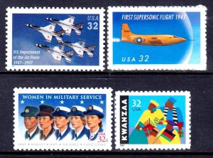 United States 1997 Mint MNH Accumulation SC 3167,3173,3174,3175