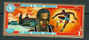 Equatorial Guinea Munich O;ympics used CTO single