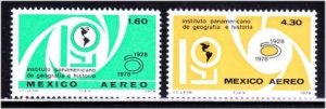 Mexico, Geographical Institute (SC# C574-C575) MNH SET