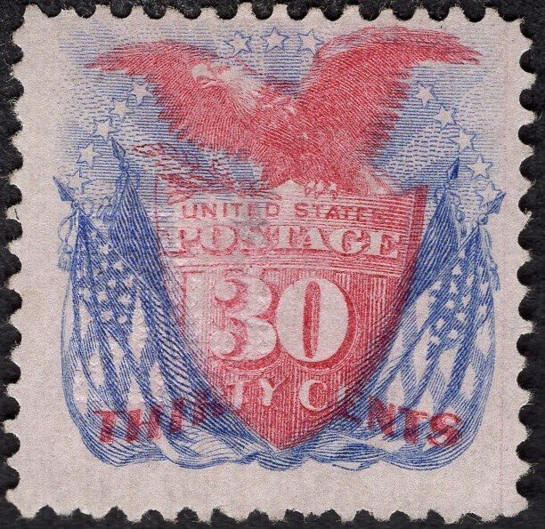 US #121 F/VF-without gum. Small thin spot. SCV - $1,450.00. With 2021 PSAG cert.