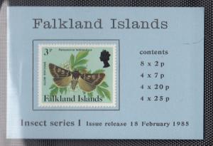 Falkland Islands 1985 Insects Booklet
