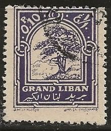 Lebanon ^^ Scott # 50 - Used