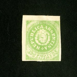 Argentina Stamps # 7f F-VF Unused Catalog Value $1,000.00