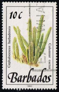 Barbados #755b Columnar Cactus; Used