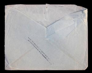 ORIGINAL COVER SENT TO PRESIDENT ROOSEVELT From Brasil 1937 FDR COLLECTION