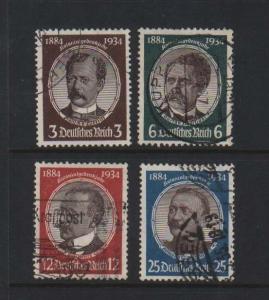 Germany #432 - #435 VF Used Set