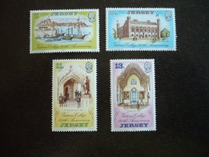 Stamps - Jersey - Scott# 179-182 - Mint Hinged Set of 4 Stamps