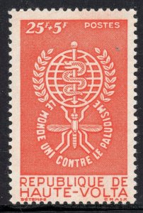 1259 - Upper Volta 1962 - The World United Against Malaria - MNH Set