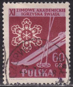 Poland 726 XI World Student Winter Games 1956