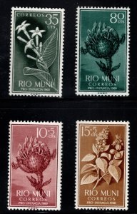 Rio Muni Scott 10-11, B1-2 MNH** set