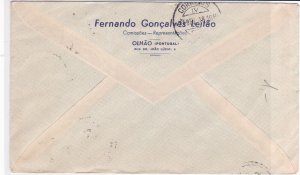 portugal 1948 stamps cover ref 19355