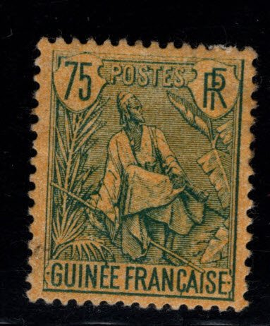 French Guinea Scott 29 MH* 1904 stamp