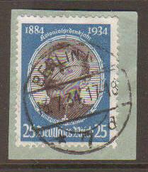 Germany #435 Used On Piece