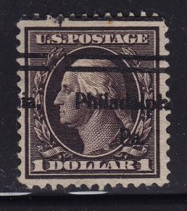 342 VF precancel used well centered with nice color scv $ 100 ! see pic !