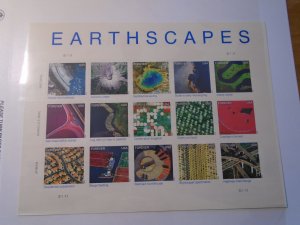 United States 2012 Forever Earthscapes full Sheet of 15, Scott #4710 Mint NH