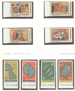 St. Lucia #345-358a Mint (NH) Single (Complete Set)