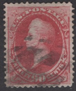 SC #155. VF Used. Neat black cancellation. Showpiece!