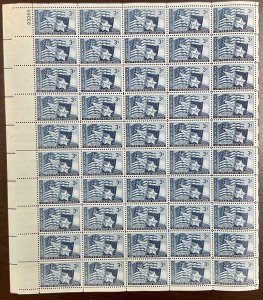 938   Texas Statehood Anniversary  3¢ MNH sheet 0f 50  1945