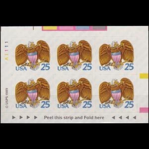 U.S.A. 1989 - Scott# 2431 Eagle BP Set of 6 NH