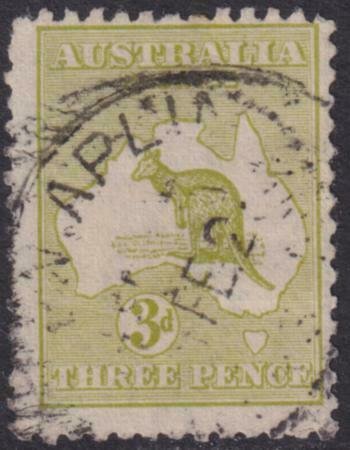 Australia 1913 SC 5a Used