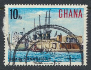  Ghana SG 469 SC# 295 Used Tema Harbour   see  scan 