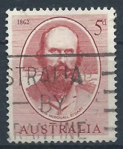 Australia 1962 - Centenary of Stuart's crossing of Australia - SG342 used