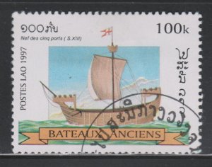 Laos 1349 Sailing Ships 1997