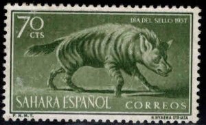 Spanish Sahara Scott 89 MNG  Hyena stamp