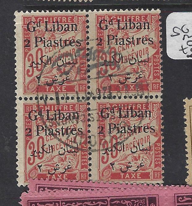 SYRIA  (P1701B)  POSTAGE DUE SG  D60   BL OF 4  VFU