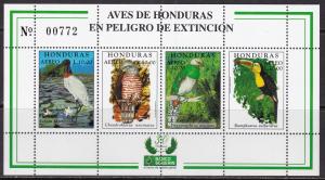 Honduras, Fauna, Birds MNH / 1999